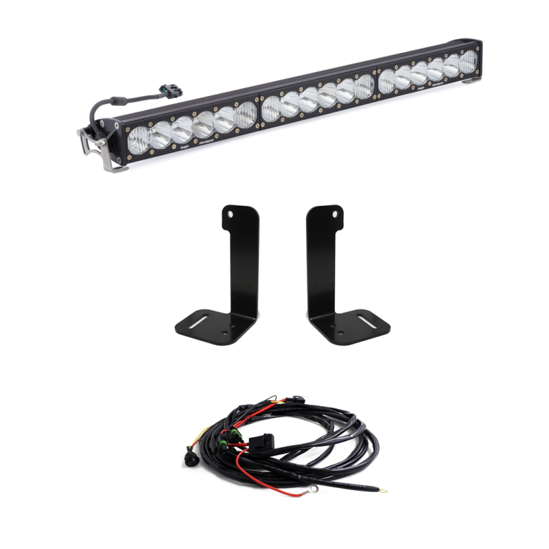 Jeep Wrangler JT Light Bar - Front - Baja Designs - OnX6+ 30in Bumper - `18-`27
